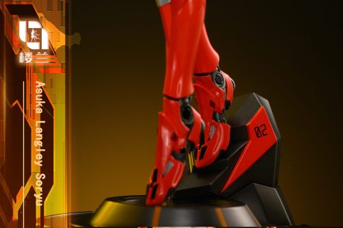 【Pre-order】Neon Genesis Evangelion Mecha Soryu Asuka Langley GK Resin Statue 1/4 & 1/6 Scale Loulan Studio