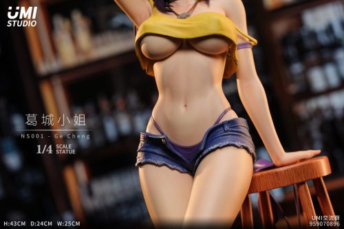 【Pre-order】Neon Genesis Evangelion NS001 Katsuragi Misato GK Resin Statue 1/4 Scale UMI Studio
