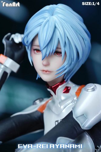 【Pre-order】Neon Genesis Evangelion Rei Ayanami GK Resin Statue 1/4 Scale Fanart Studio