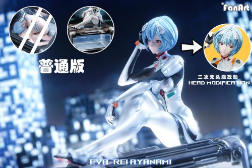 【Pre-order】Neon Genesis Evangelion Rei Ayanami GK Resin Statue 1/4 Scale Fanart Studio
