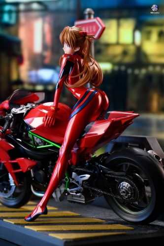 【Pre-order】Neon Genesis Evangelion Motorcycle Asuka GK Resin Statue 1/6 Scale KOL Studio