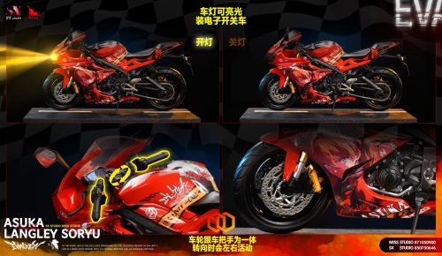 【Pre-order】Neon Genesis Evangelion Motorcycle Asuka GK Resin Statue SX x Miss Studio