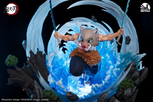 【Pre-order】Demon Slayer Inosuke LICENSED Resin Statue 1/4 Scale Infinity Studio