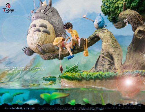 【Pre-order】My Neighbor Totoro Fishing GK Resin Statue T-one Studio