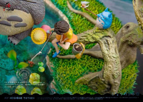 【Pre-order】My Neighbor Totoro Fishing GK Resin Statue T-one Studio