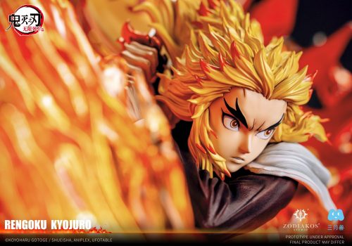 【Pre-order】Demon Slayer Rengoku Kyojuro GK Resin Statue 1/6 Scale Zodiakos Studio