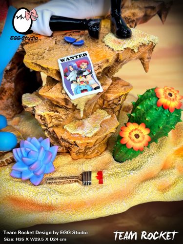 【Pre-order】Pokemon Team Rocket GK Resin Statue EGG Studio