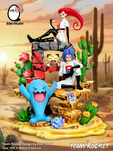 【Pre-order】Pokemon Team Rocket GK Resin Statue EGG Studio