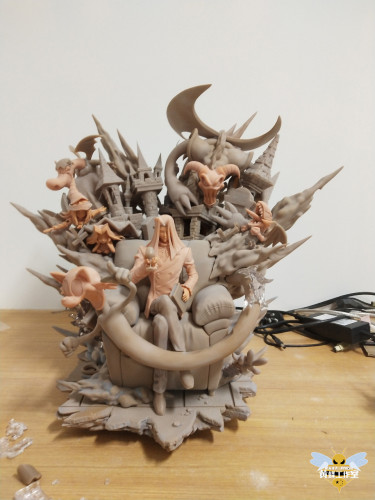 【Pre-order】Yu Gi Oh Cartoon World Maximillion Pegasus GK Resin Statue WASP Studio