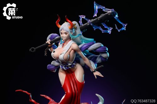 【In stock】One Piece Yamato GK Resin Statue POP Scale Cai Studio