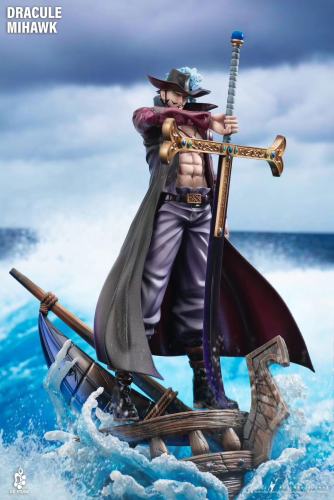 【Pre-order】One Piece Dracule Mihawk GK Resin Statue DX Studio
