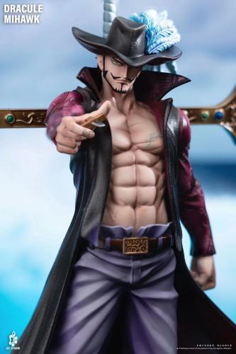 【Pre-order】One Piece Dracule Mihawk GK Resin Statue DX Studio
