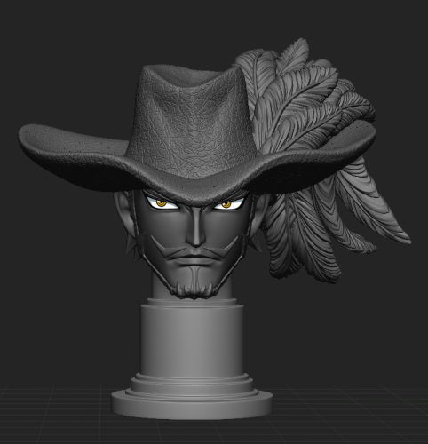 【Pre-order】One Piece Dracule Mihawk GK Resin Statue DX Studio