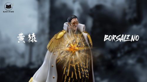 【Pre-order】One Piece Marine Series Completion Resonance 20th Marine Kuzan & Borsalino GK Resin Statue Black Studio