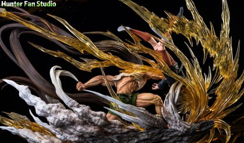 【In stock】Hunter x Hunter Gon vs Neferpitou SHIPPING INCLUDED GK Statue Resin Hunter Fan Studio