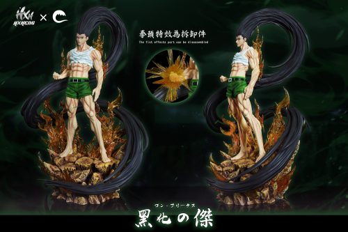 【Pre-order】Hunter x Hunter Black Gon Freecss GK Resin Statue 1/6 Scale HXHENG x CHENG Studio