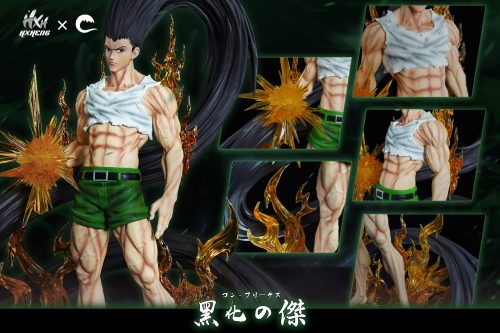 【Pre-order】Hunter x Hunter Black Gon Freecss GK Resin Statue 1/6 Scale HXHENG x CHENG Studio