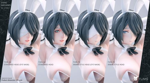 【Pre-order】Bunny Girl Nier: Automata 2B & 2P Resin Statue YUMS Collectors x Dtalon Studio