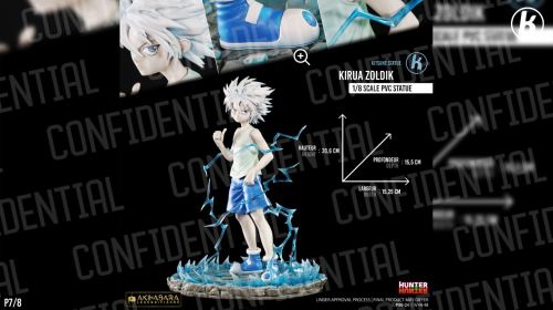 【Pre-order】Hunter x Hunter Killua GK Resin Statue 1/8 Scale Kitsune Studio