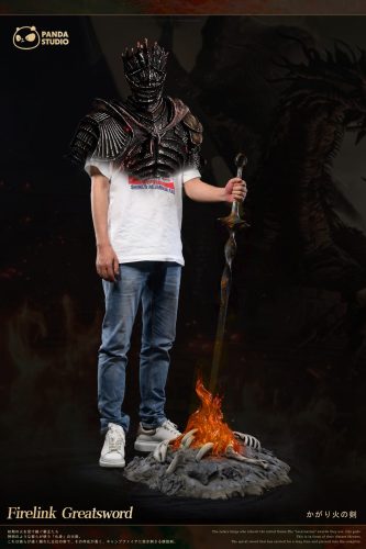 【Pre-order】 Elden Ring FireLink Greatsword Sword Resin Statue 1/1 Scale Panda Studio