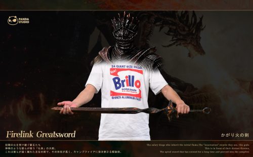 【Pre-order】 Elden Ring FireLink Greatsword Sword Resin Statue 1/1 Scale Panda Studio