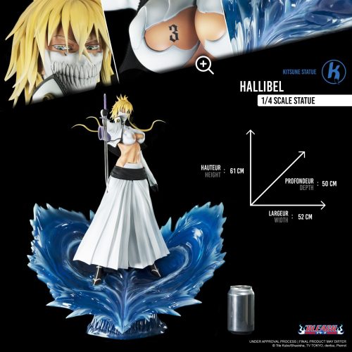 【Pre-order】Bleach Harribel Resin Statue 1/4 Scale Kitsune Studio