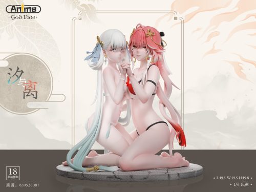 【Pre-order】Wuthering Waves Changli & Jinhsi GK Resin Statue 1/6 Scale God Pan Studio