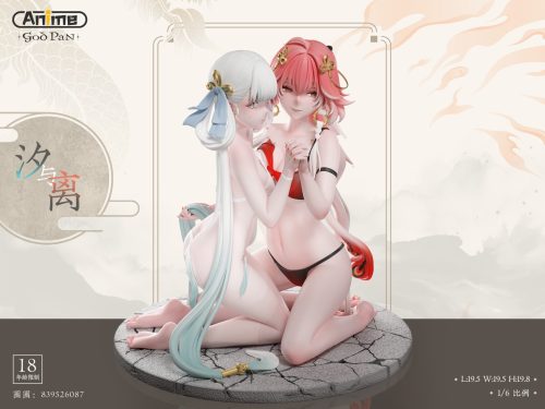 【Pre-order】Wuthering Waves Changli & Jinhsi GK Resin Statue 1/6 Scale God Pan Studio