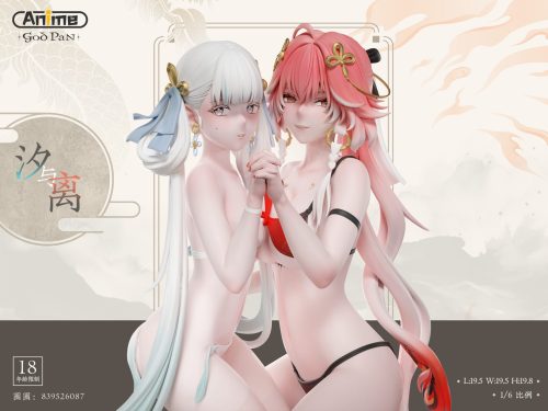 【Pre-order】Wuthering Waves Changli & Jinhsi GK Resin Statue 1/6 Scale God Pan Studio