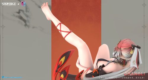 【Pre-order】Wuthering Waves Changli GK Resin Statue 1/6 Scale Six Pence x POP Studio