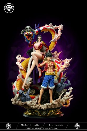【Pre-order】One Piece BOA & Luffy GK Resin Statue Diamond Studio