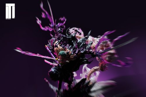 【Pre-order】One Piece Demon Zoro GK Resin Statue Iron Curtain Studio