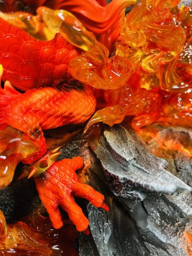 【Pre-order】One Piece Luffy vs Kaido GK Resin Statue Burning Point Randian Studio