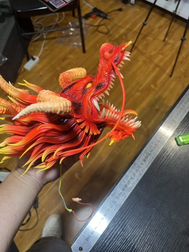 【Pre-order】One Piece Luffy vs Kaido GK Resin Statue Burning Point Randian Studio