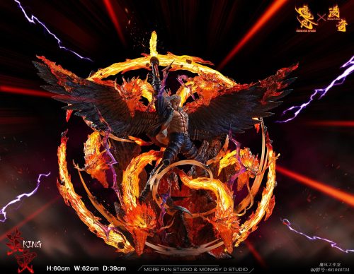 【Pre-order】One Piece King the Wildfire Resin Statue More Fun Studio x Monkey D. Studio
