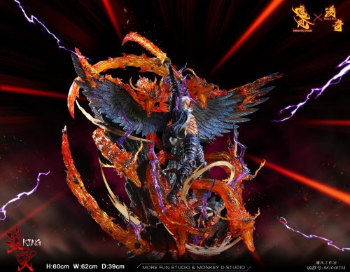 【Pre-order】One Piece King the Wildfire Resin Statue More Fun Studio x Monkey D. Studio