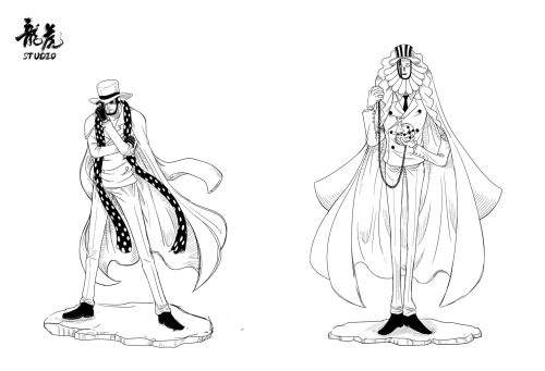 【Pre-order】One Piece Guernica & Joseph GK Resin Statue Long Hu Studio