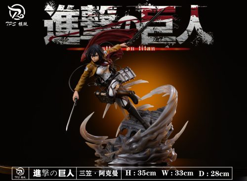 【Pre-order】AOT #1 Mikasa Ackerman GK Resin Statue 1/6 Scale TPS Studio