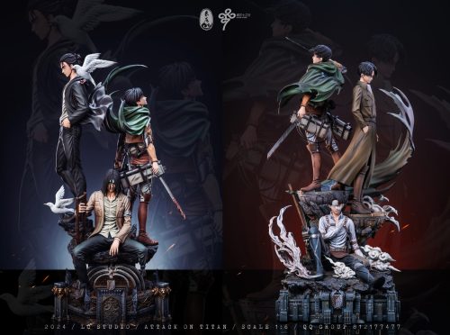 【Pre-order】AOT Series Memories of Levi Ackerman GK Resin Statue 1/6 Scale LC Studio