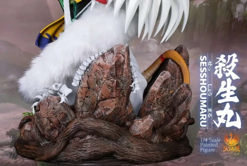 【In stock】Inuyasha Sesshomaru GK Resin Statue 1/4 Scale Fire Phoenix Studio