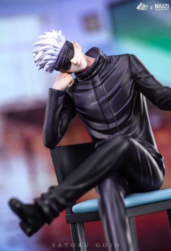【Pre-order】Satoru Gojo GK Statue Resin 1/6  Scale Black x NIUZI Studio