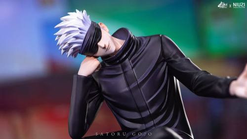 【Pre-order】Satoru Gojo GK Statue Resin 1/6  Scale Black x NIUZI Studio