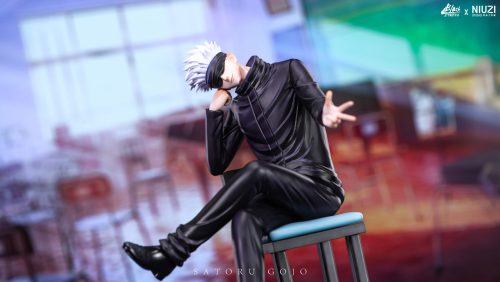 【Pre-order】Satoru Gojo GK Statue Resin 1/6  Scale Black x NIUZI Studio