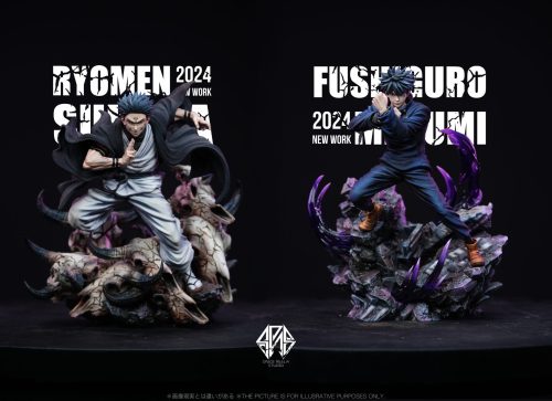 【Pre-order】Megumi Fushiguro & Ryomen Sukuna Resin Statue Resin 1/6 Scale Space Realm Studio