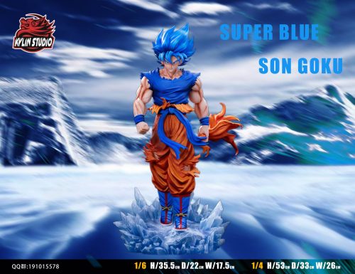 【Pre-order】Dragon Ball Z Super Saiyan God Series Goku GK Resin Statue 1/6 Scale Kylin Studio