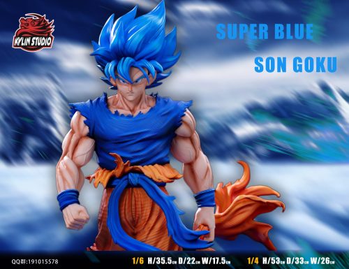 【Pre-order】Dragon Ball Z Super Saiyan God Series Goku GK Resin Statue 1/6 Scale Kylin Studio