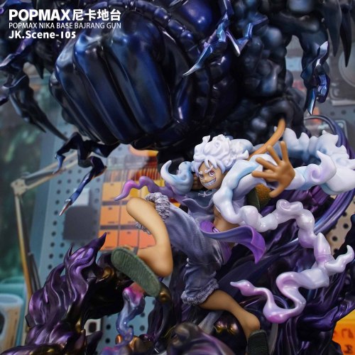 【Pre-order】One Piece POPMAX Nika Luffy Base Bajrang Gun GK Resin Statue JacksDo Studio