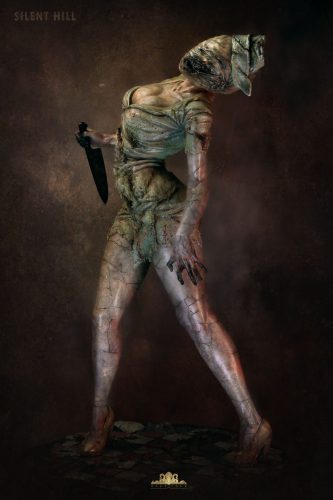 【Pre-order】Silent Hill Nurse Statue Resin 1/3 Scale Deep Tale Studio