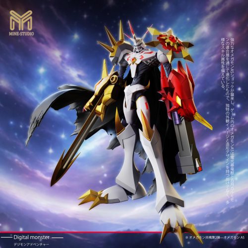 【Pre-order】Digimon Omegamon GK Resin Statue Mine Studio