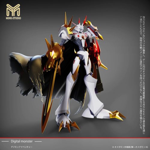 【Pre-order】Digimon Omegamon GK Resin Statue Mine Studio